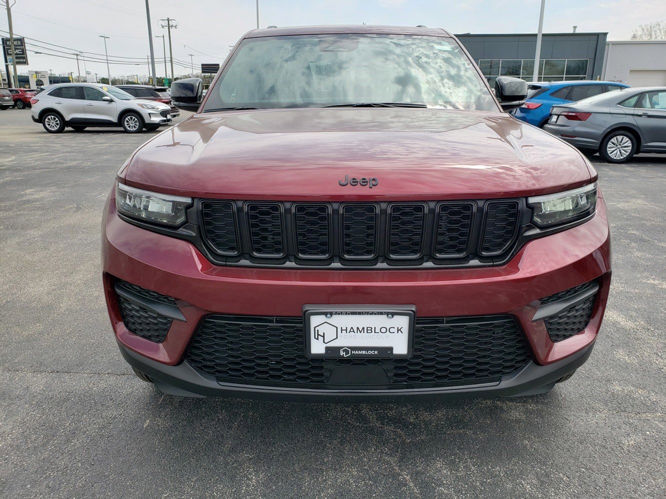 Used 2024 Jeep Grand Cherokee Altitude with VIN 1C4RJHAG8R8933710 for sale in Burlington, VT