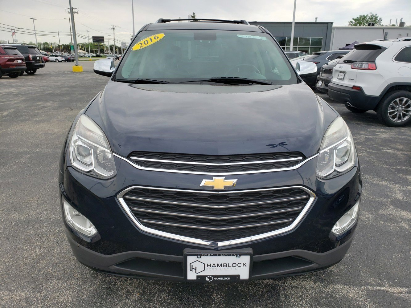 Used 2016 Chevrolet Equinox LTZ with VIN 2GNALDEK5G1111517 for sale in Burlington, VT