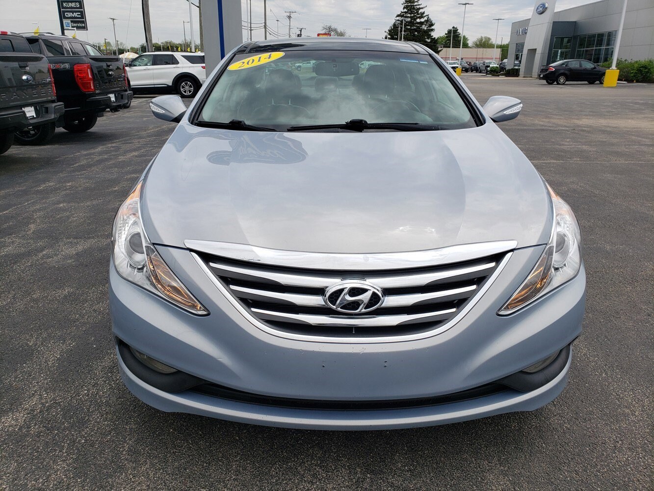 Used 2014 Hyundai Sonata Limited with VIN 5NPEC4AC9EH819371 for sale in Burlington, VT