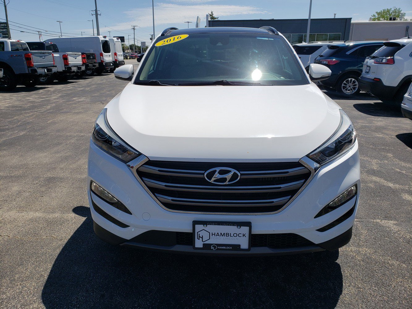 Used 2016 Hyundai Tucson Limited with VIN KM8J33A27GU068565 for sale in Burlington, VT