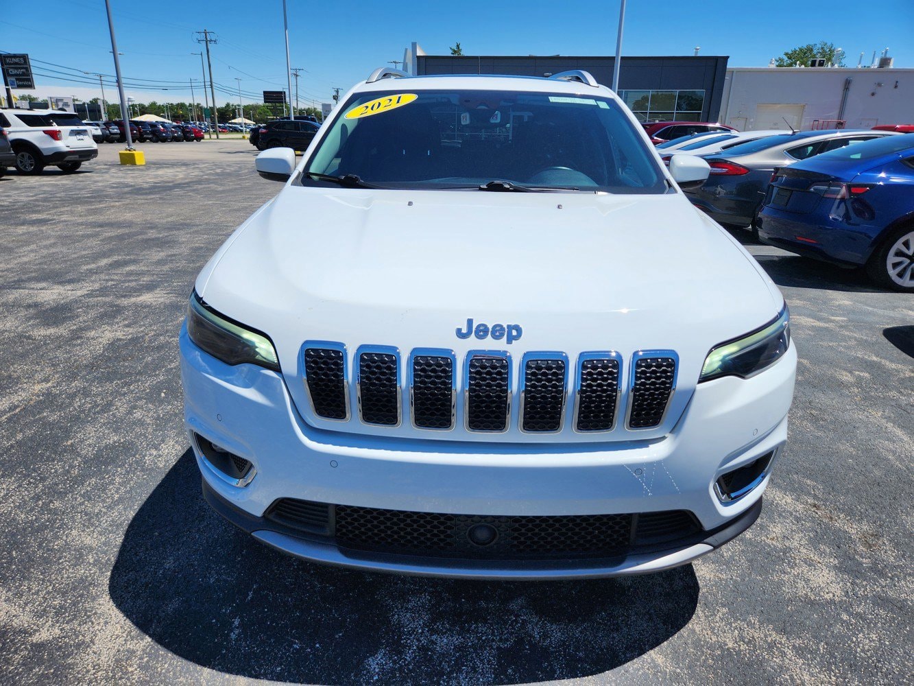 Used 2021 Jeep Cherokee Limited with VIN 1C4PJMDX0MD178421 for sale in Burlington, VT