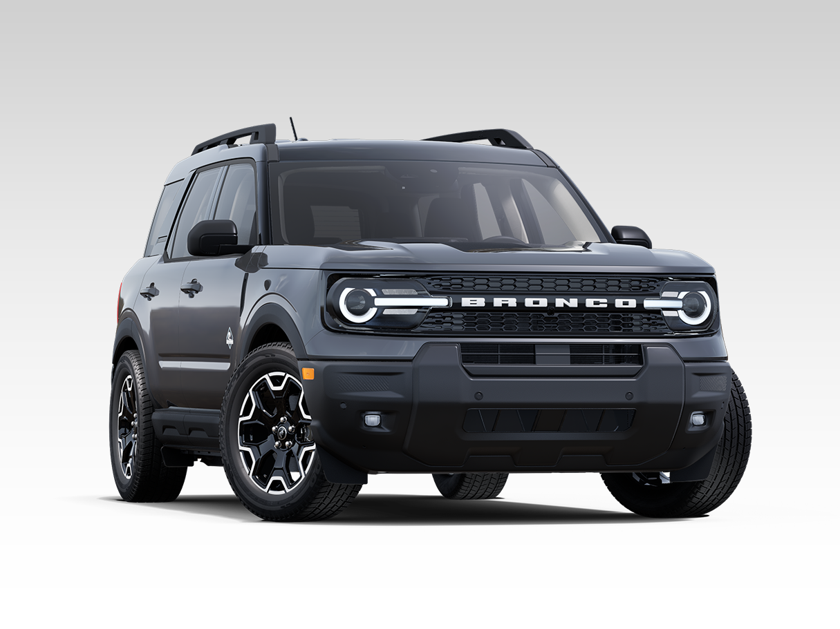 A gray Ford Bronco® Sport Outer Banks® SUV