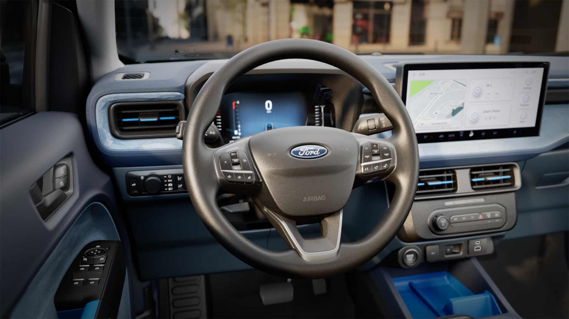 With the largest standard center screen in its class* and wireless smartphone compatibility, the 2025 Maverick keeps connection within easy reach.
