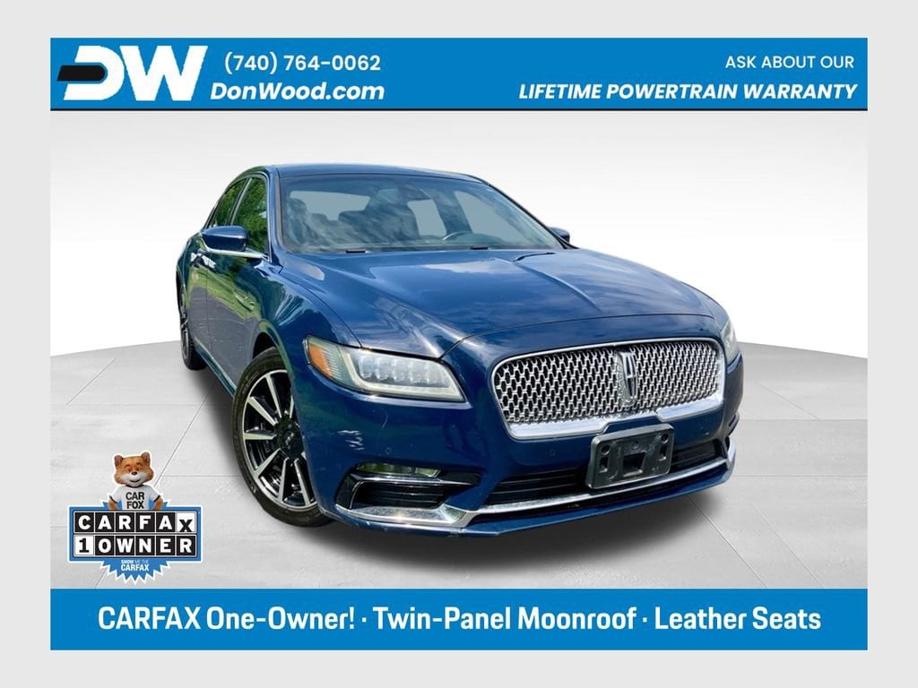 Used 2017 Lincoln Continental Reserve Sedan