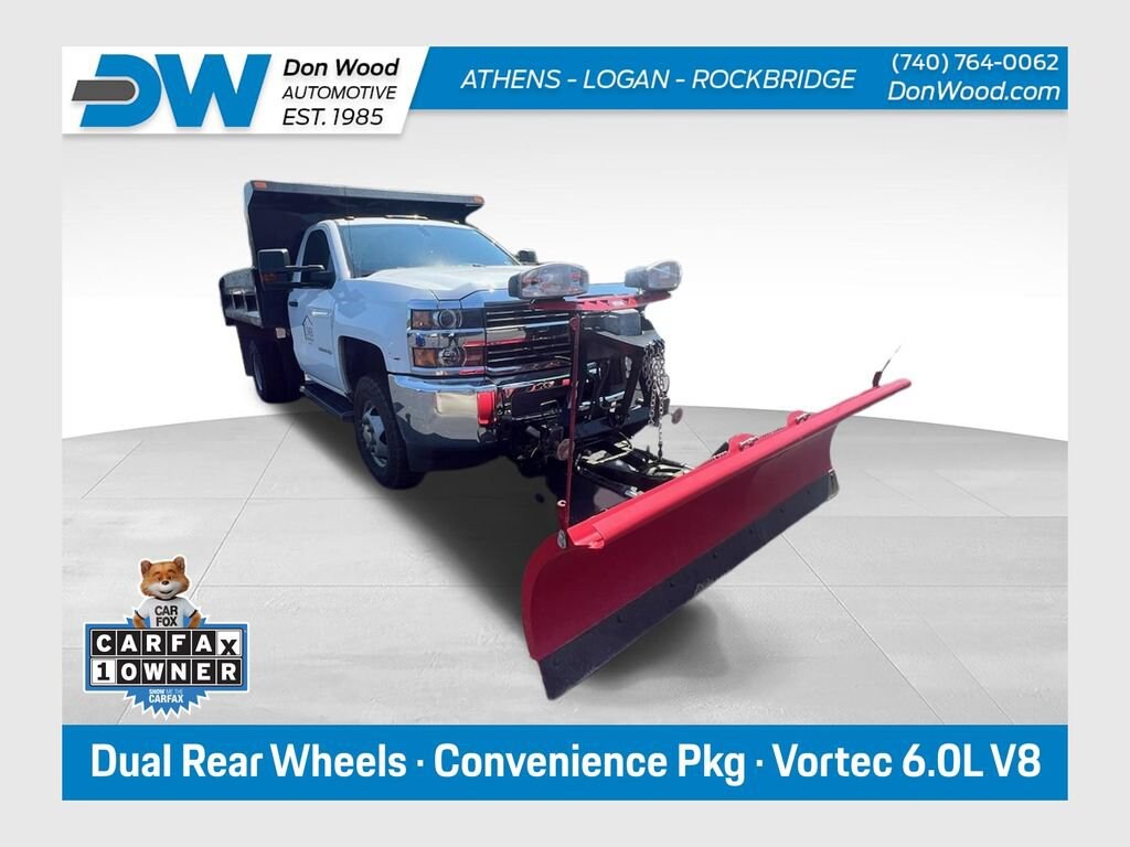 Used 2017 Chevrolet Silverado 3500HD Chassis WT Truck Regular Cab