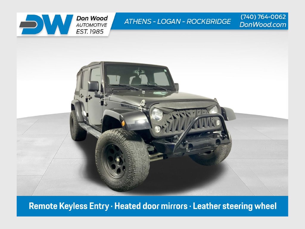 Used 2015 Jeep Wrangler Unlimited Sahara 4x4 SUV