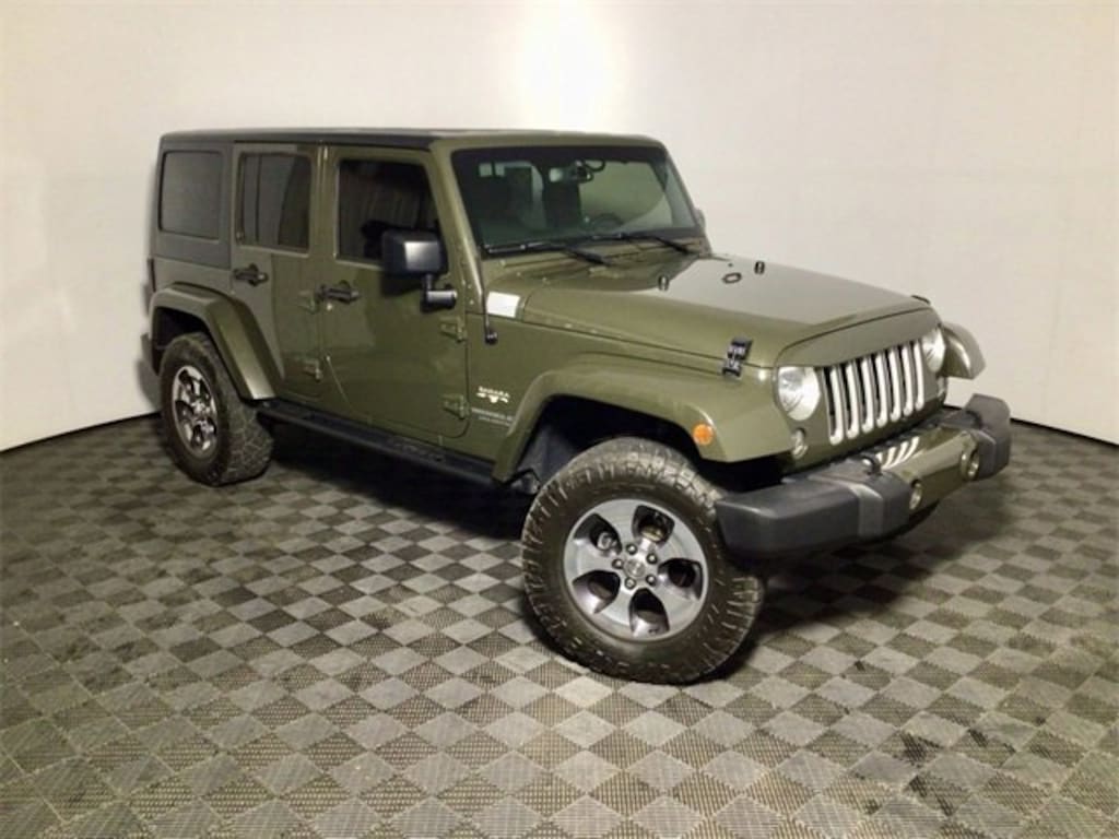 Used 2016 Jeep Wrangler JK Unlimited Sahara 4x4 SUV