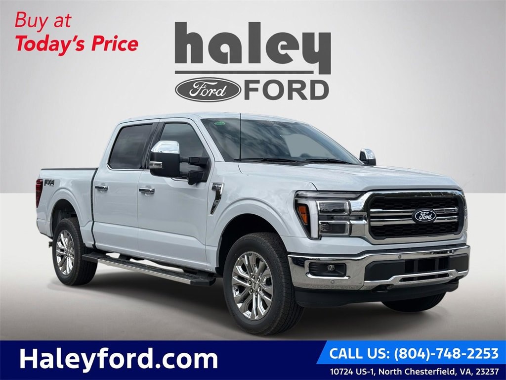 New 2025 Ford F-150 LARIAT Truck SuperCrew Cab