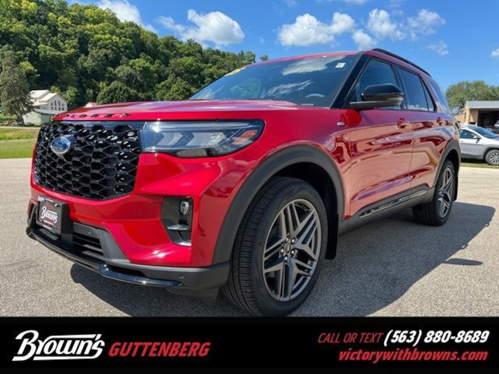 New 2025 Ford Explorer ST-Line SUV