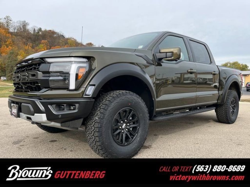 New 2025 Ford F-150 Raptor Truck SuperCrew Cab