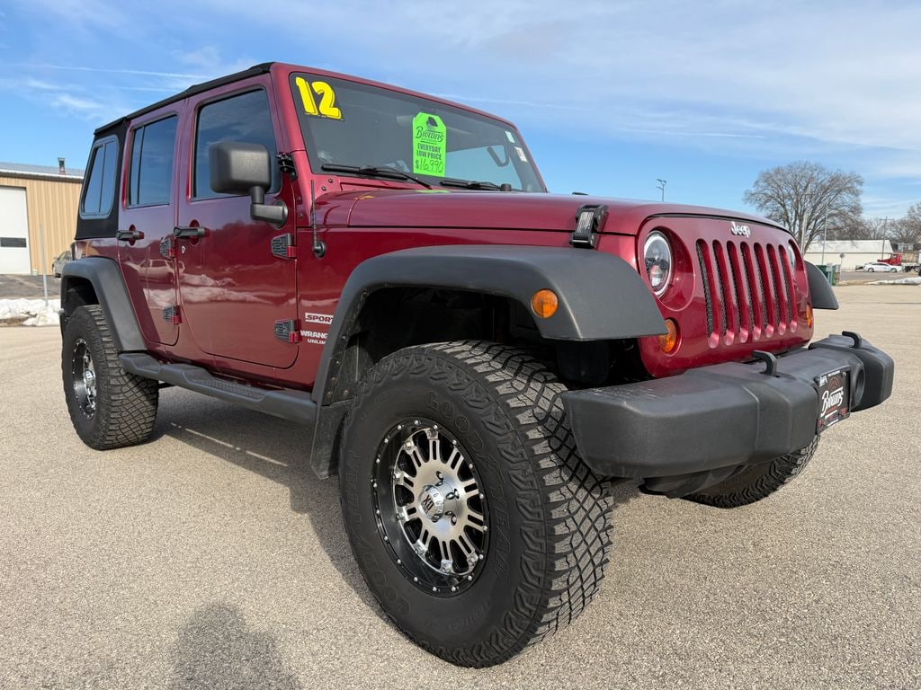 Used 2012 Jeep Wrangler Unlimited Sport SUV