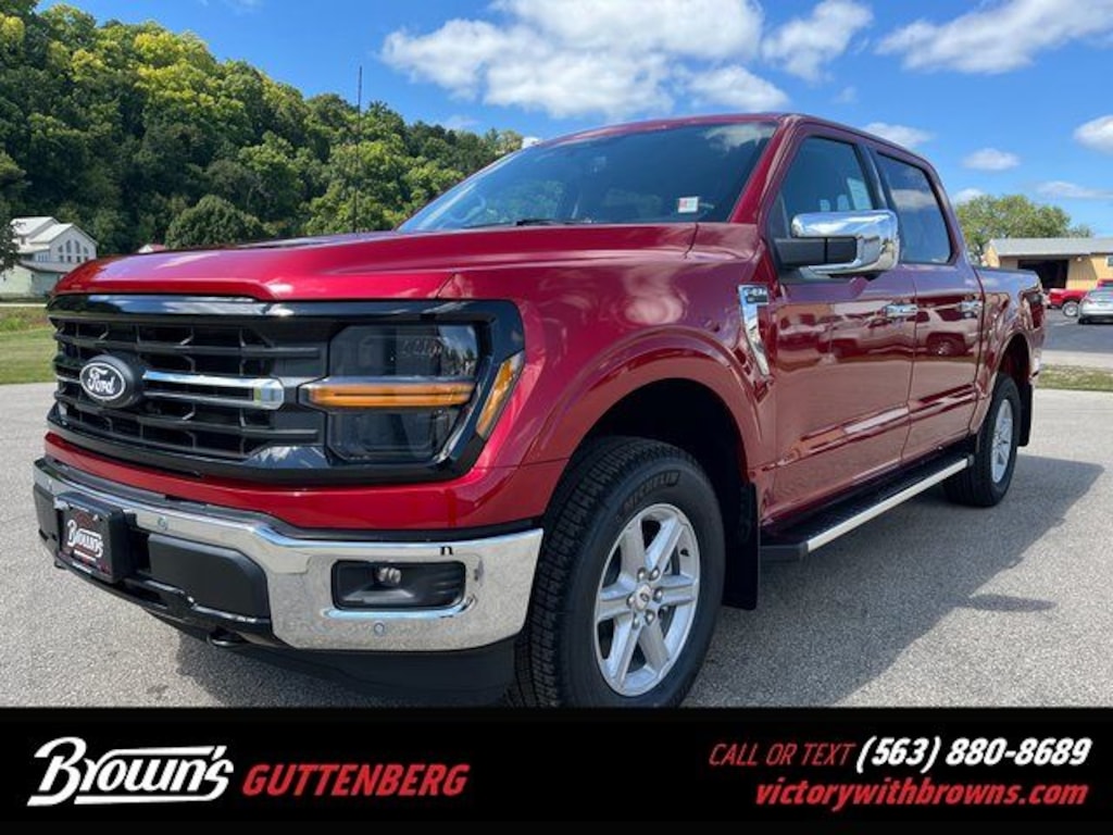 New 2025 Ford F-150 XLT Truck SuperCrew Cab