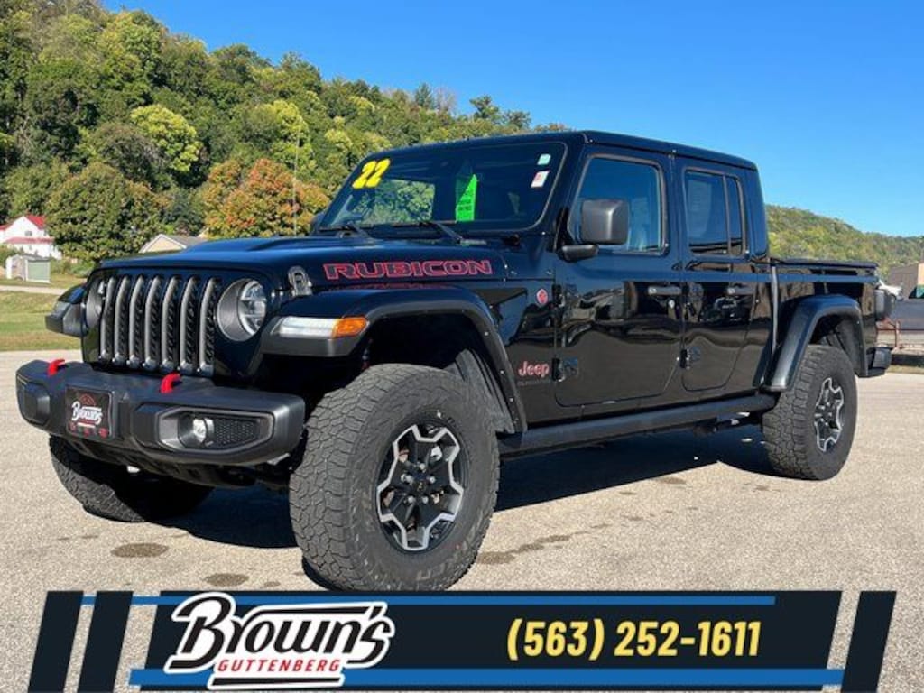 Used 2022 Jeep Gladiator Rubicon Truck Crew Cab