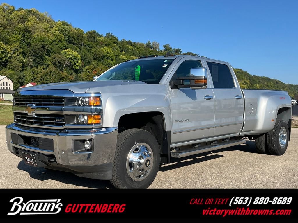 Used 2015 Chevrolet Silverado 3500HD LTZ Truck Crew Cab
