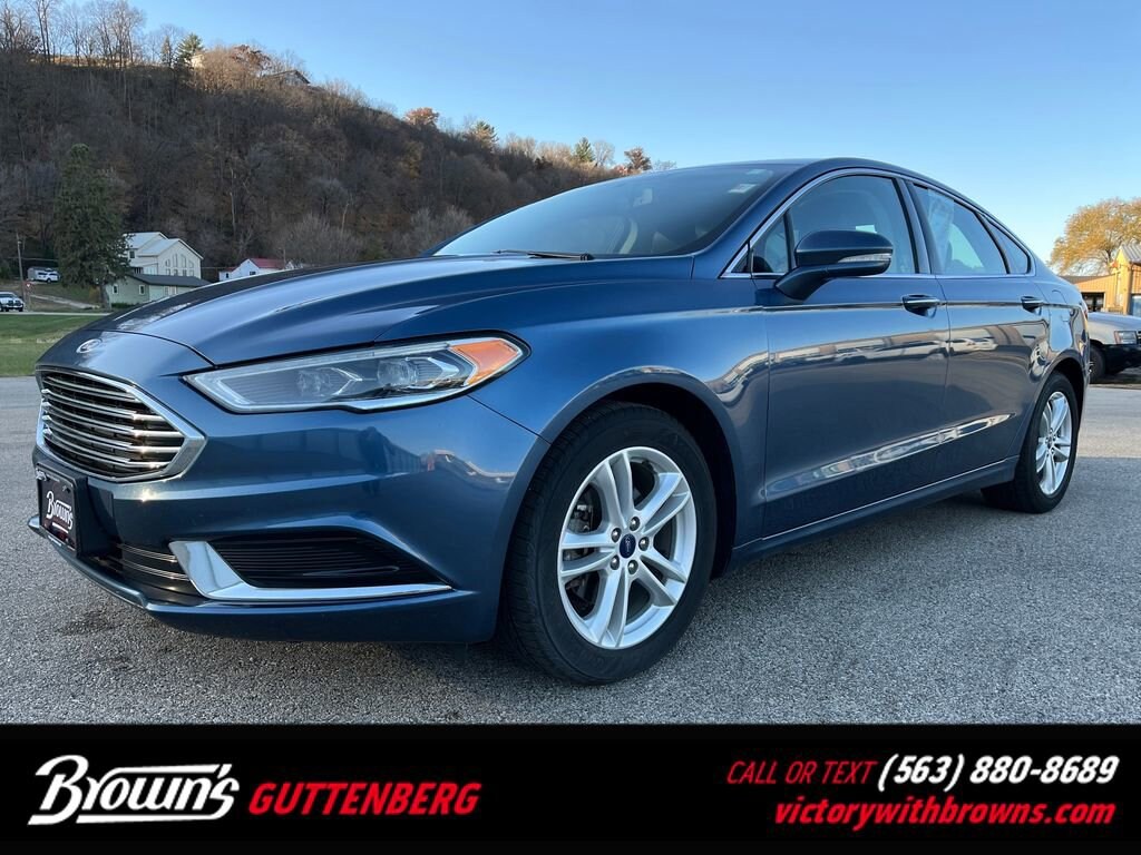 Used 2018 Ford Fusion SE Sedan