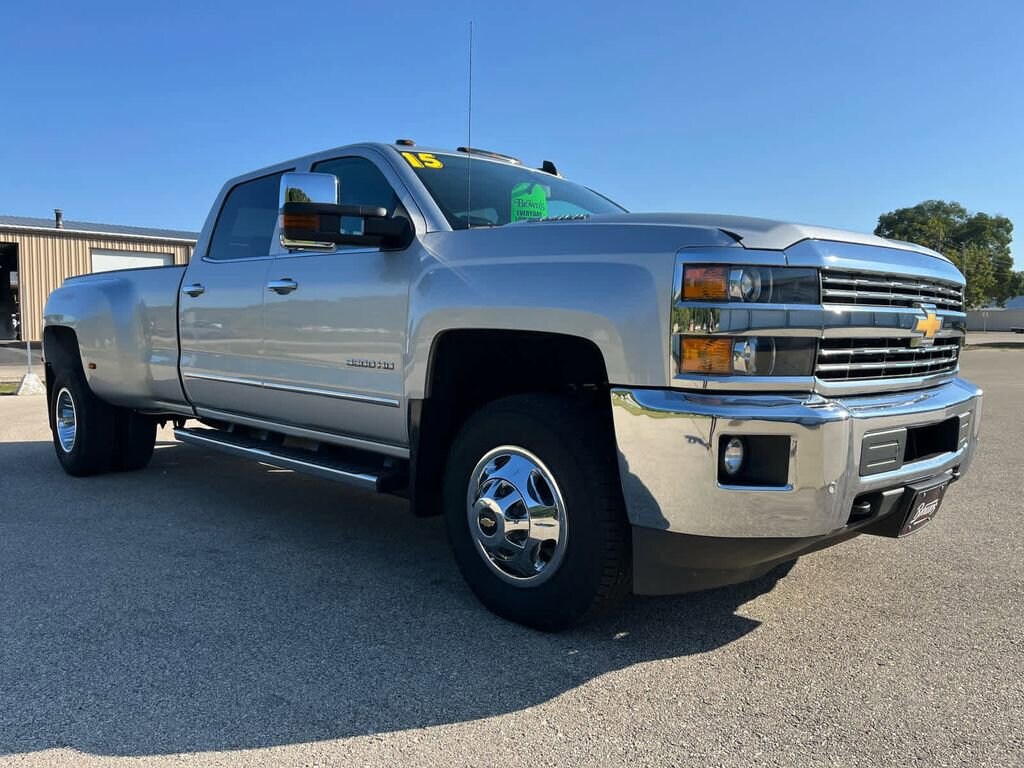 Used 2015 Chevrolet Silverado 3500HD LTZ Truck Crew Cab