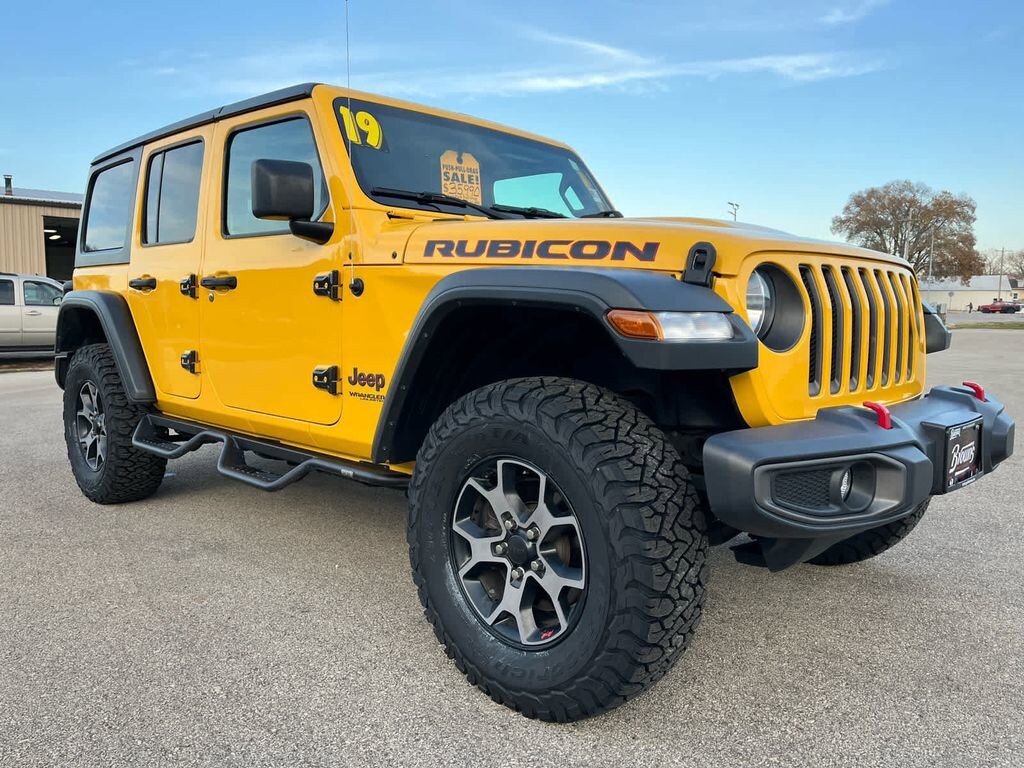 Used 2019 Jeep Wrangler Unlimited Rubicon 4x4 SUV