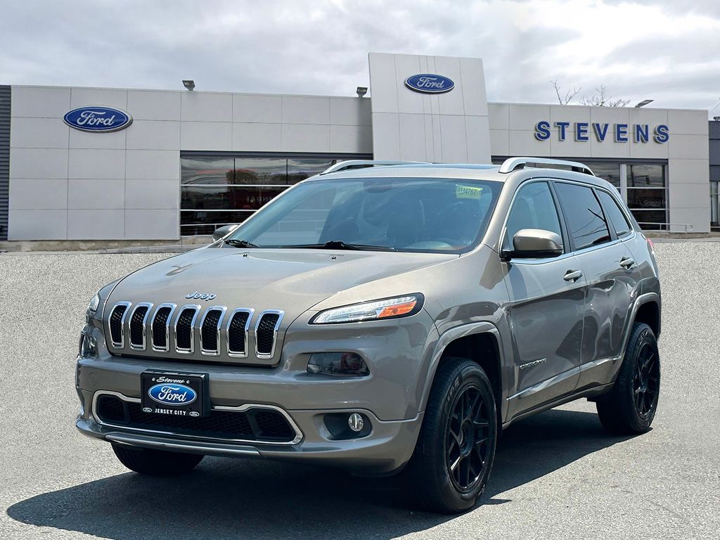 Used 2016 Jeep Cherokee Overland with VIN 1C4PJMJS6GW368189 for sale in Jersey City, NJ