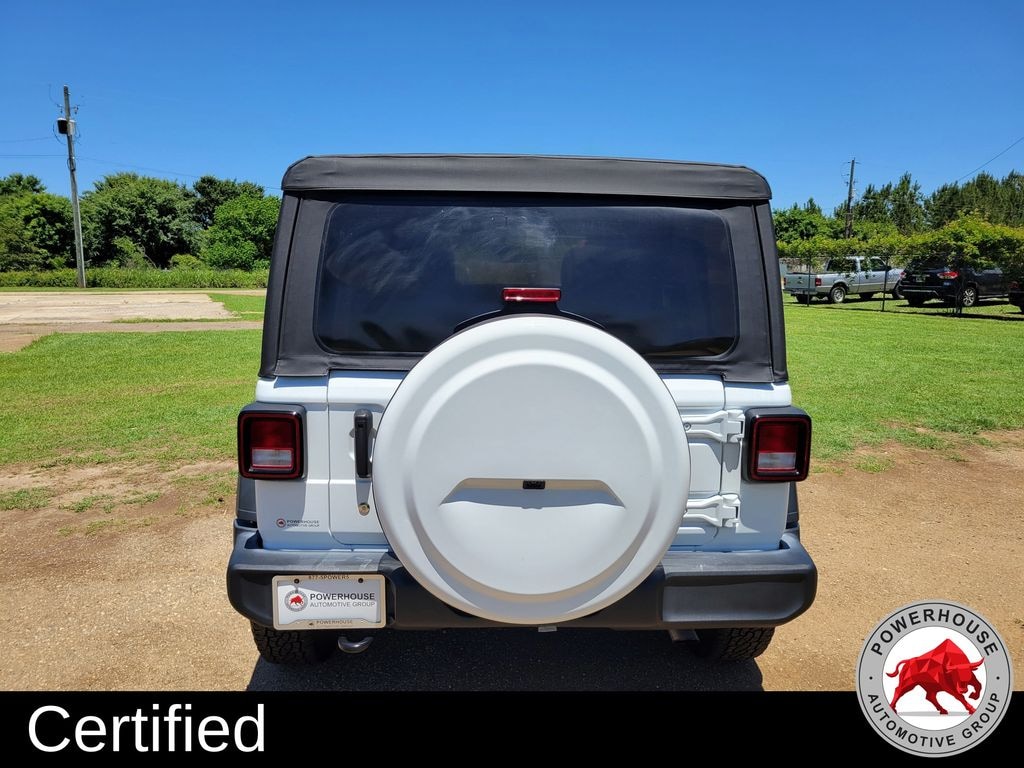 Certified 2018 Jeep Wrangler Unlimited Sport SUV