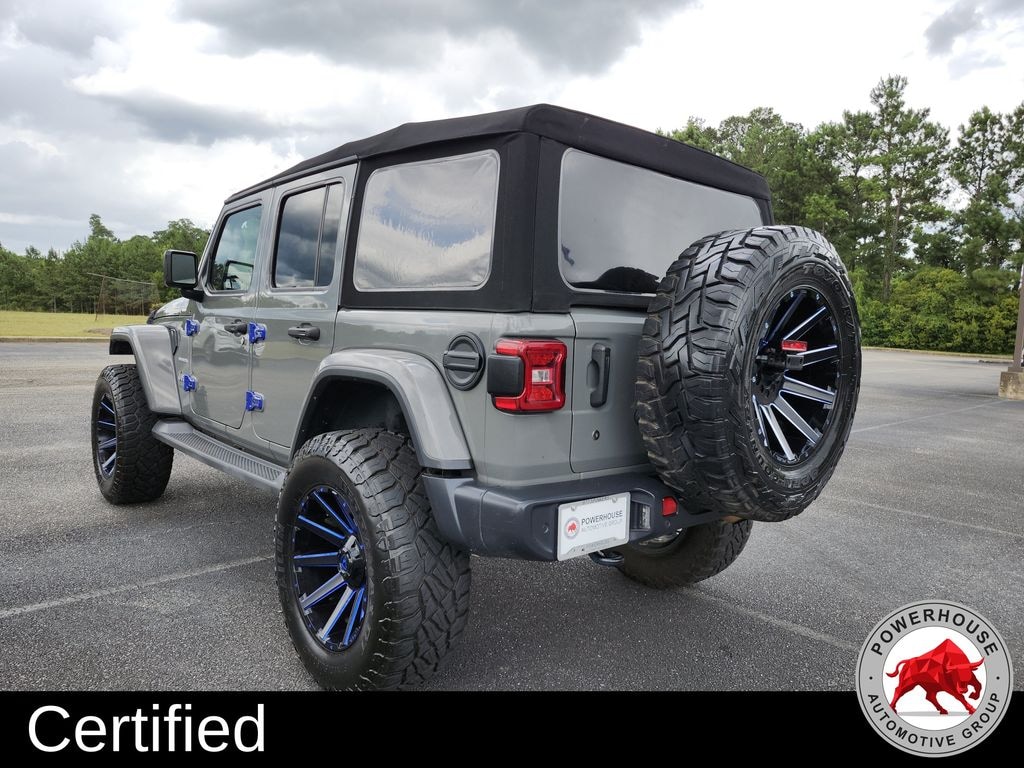 Certified 2019 Jeep Wrangler Unlimited Sahara SUV