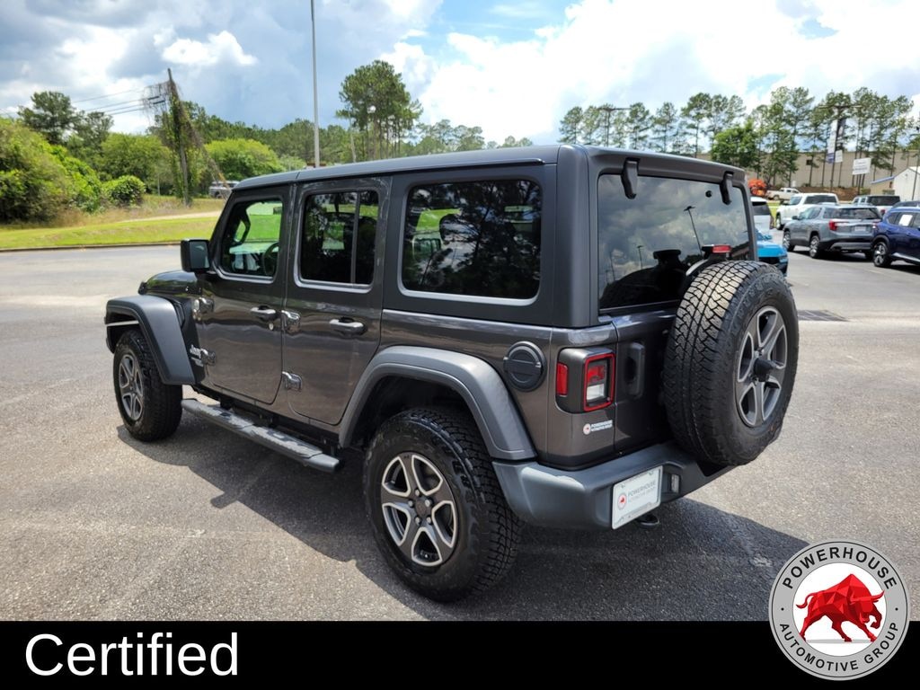 Certified 2020 Jeep Wrangler Unlimited Sport S SUV