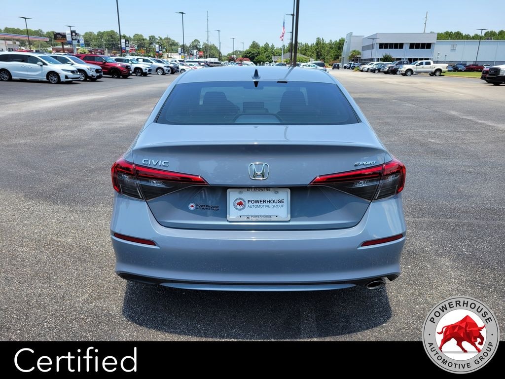 Certified 2024 Honda Civic Sport Sedan
