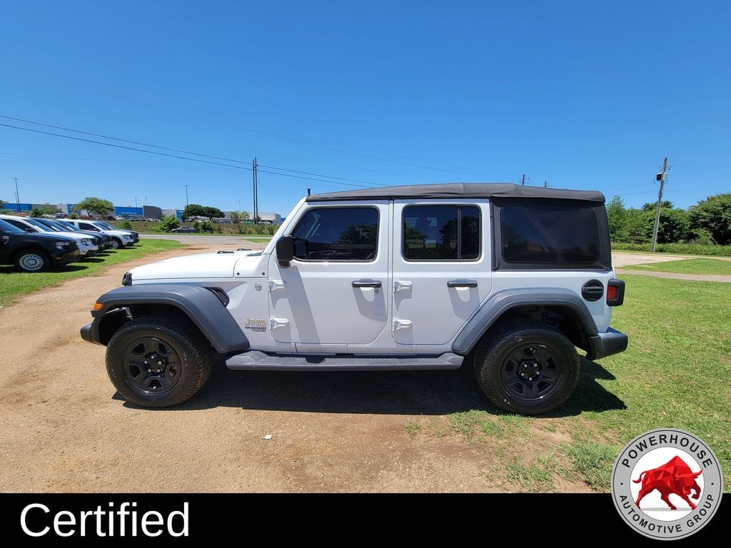 Certified 2018 Jeep Wrangler Unlimited Sport SUV