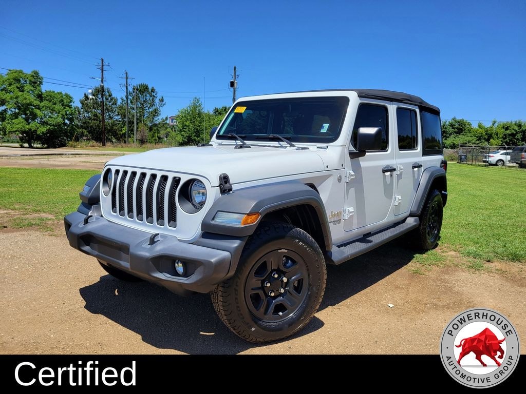Certified 2018 Jeep Wrangler Unlimited Sport SUV