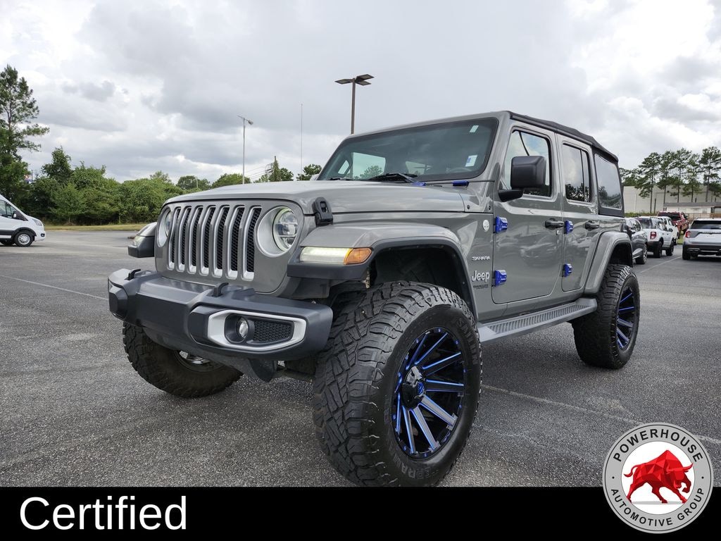 Certified 2019 Jeep Wrangler Unlimited Sahara SUV