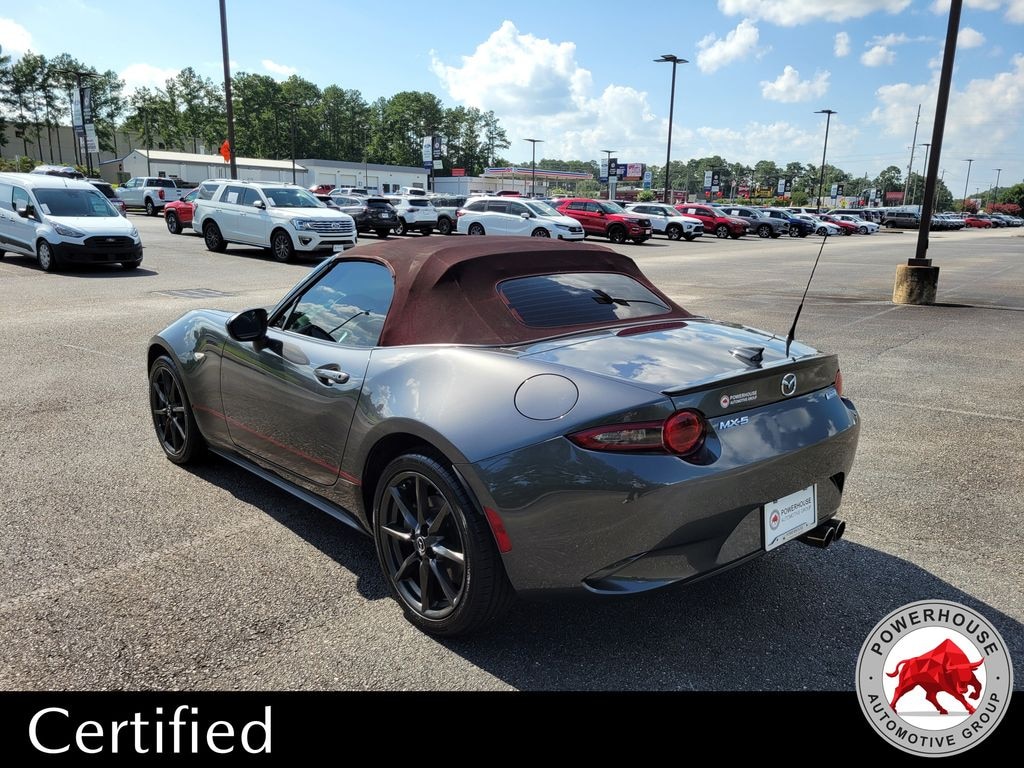 Certified 2018 Mazda Miata Club Convertible