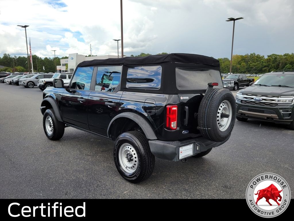 Certified 2022 Ford Bronco Base SUV