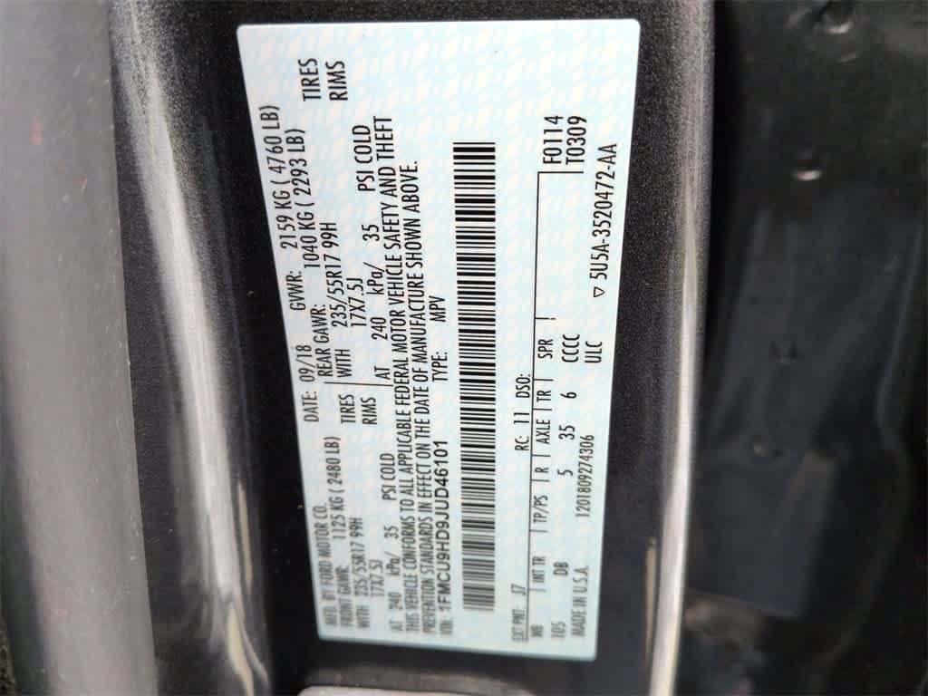 Thumbnail: 2018 Ford Escape - 36