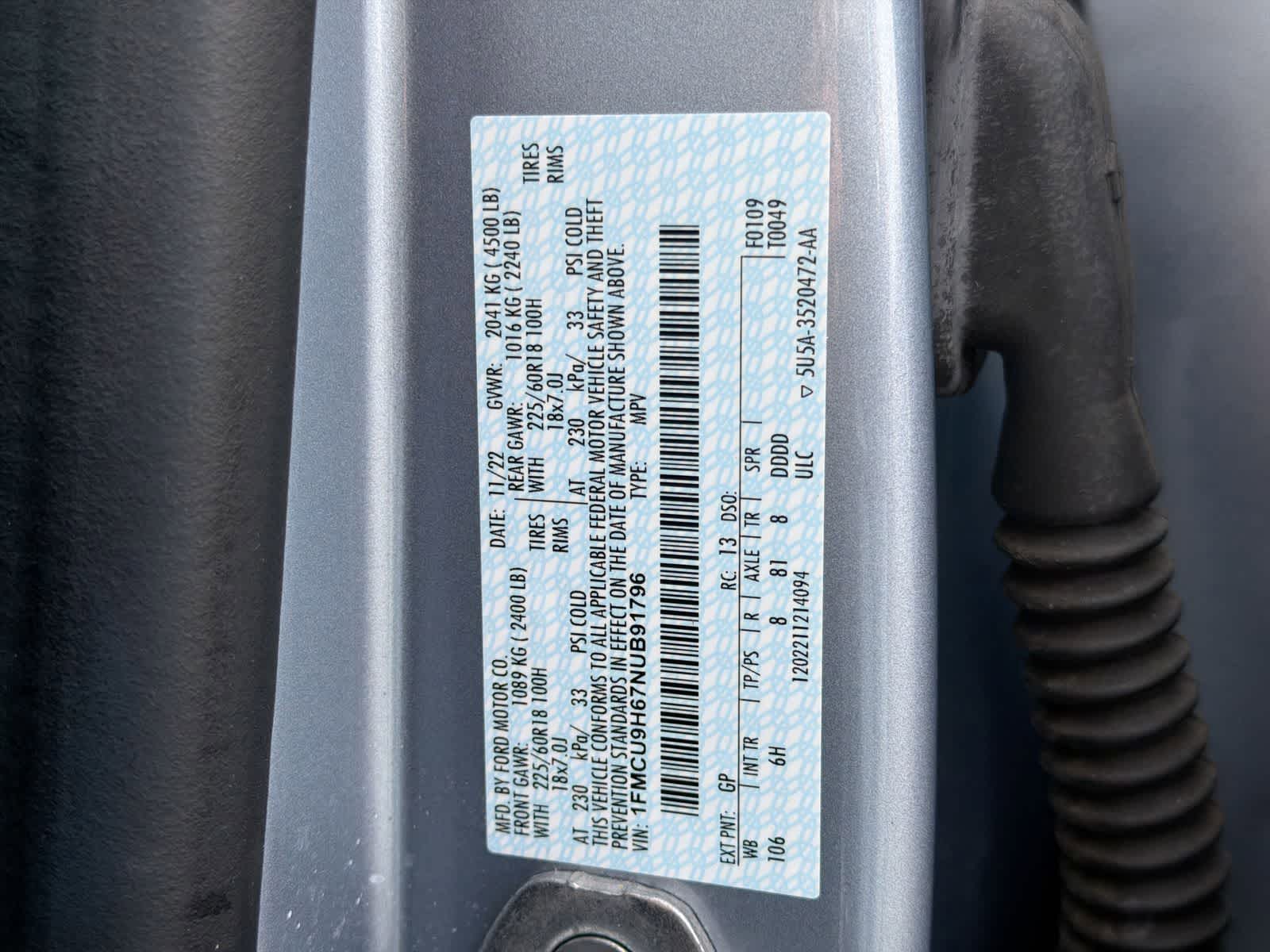 Thumbnail: 2022 Ford Escape - 40