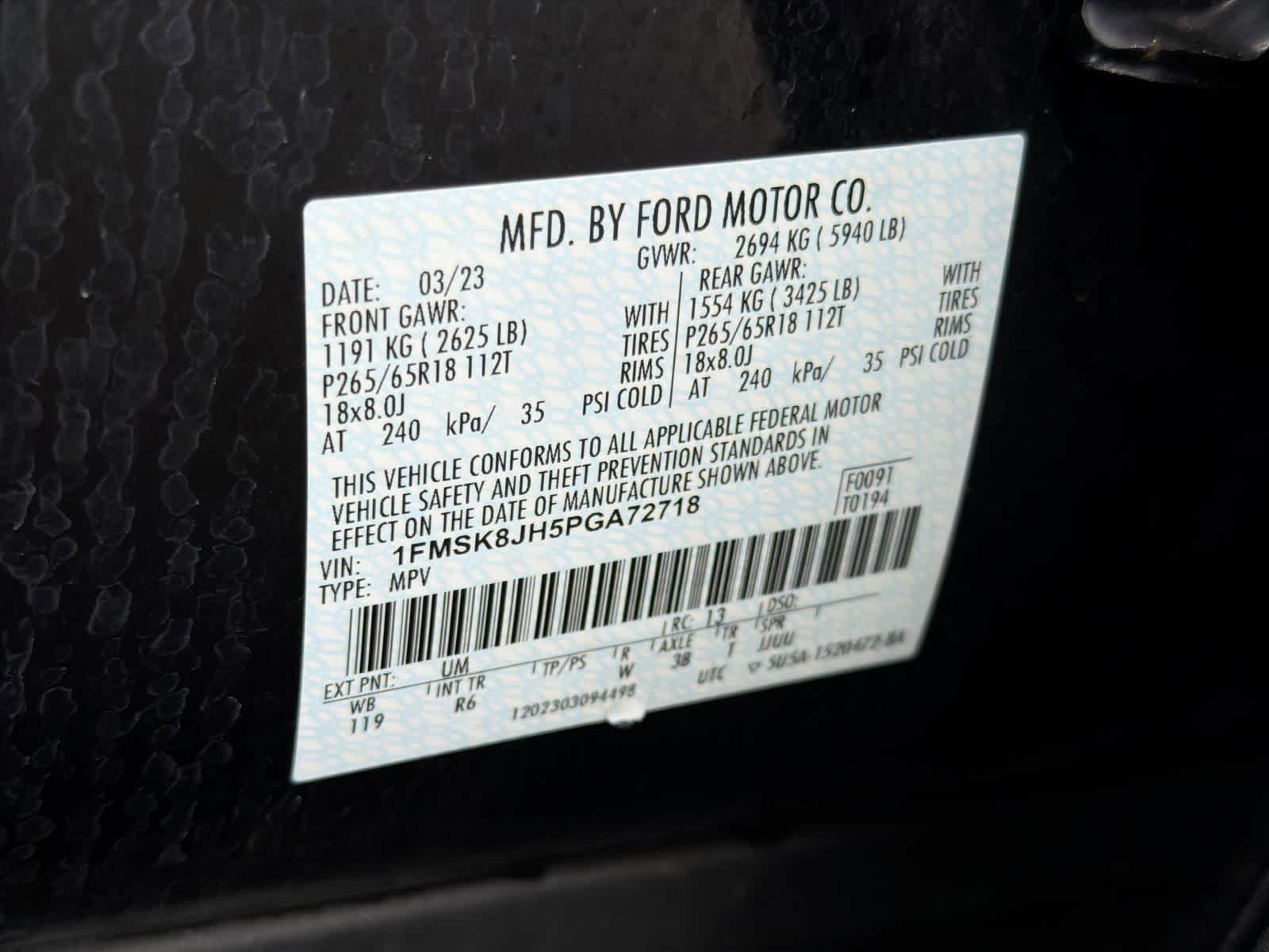 Thumbnail: 2023 Ford Explorer - 40