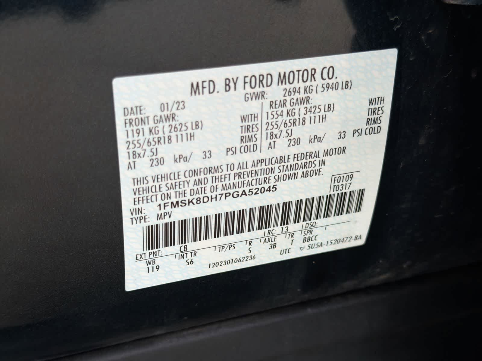 Thumbnail: 2023 Ford Explorer - 36