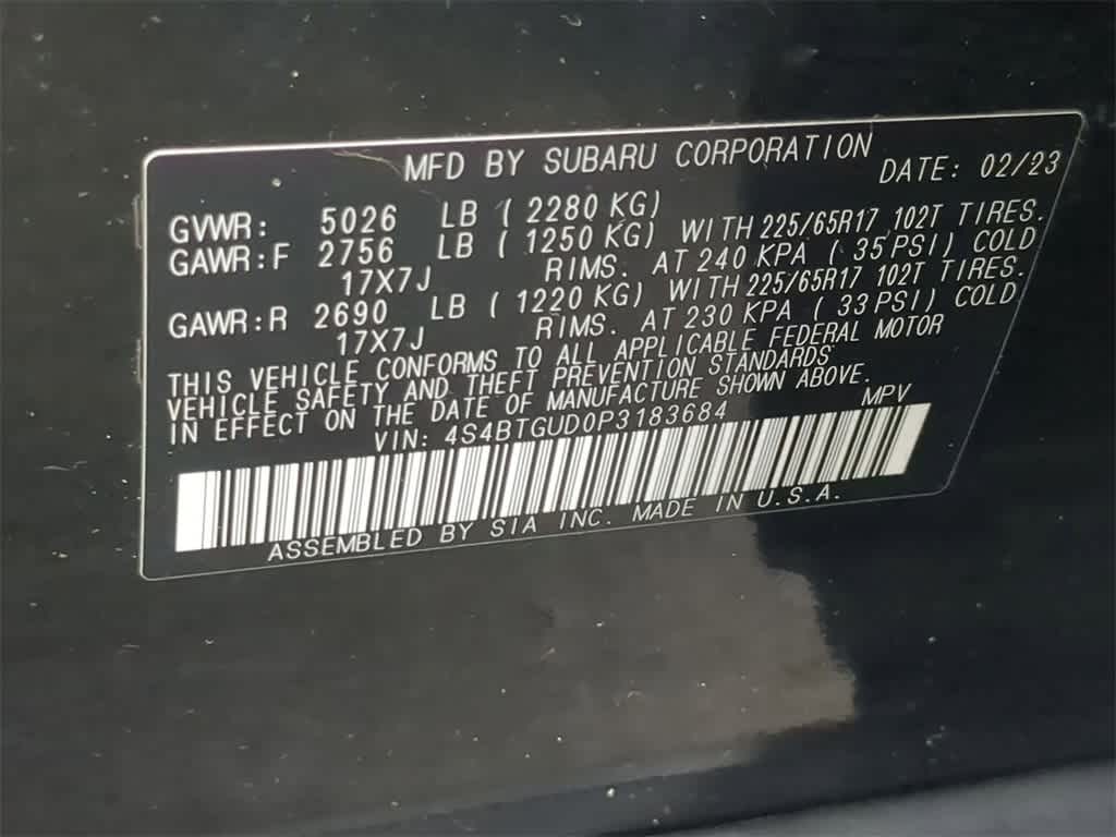 Thumbnail: 2023 Subaru Outback - 39