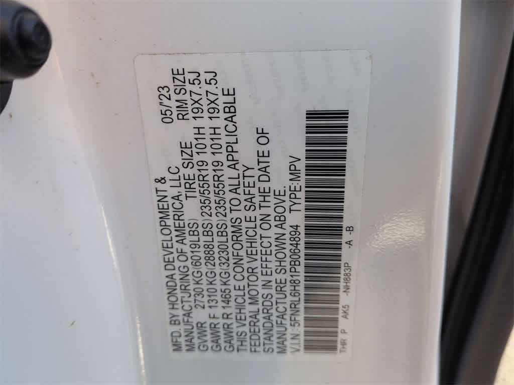 Thumbnail: 2023 Honda Odyssey - 39