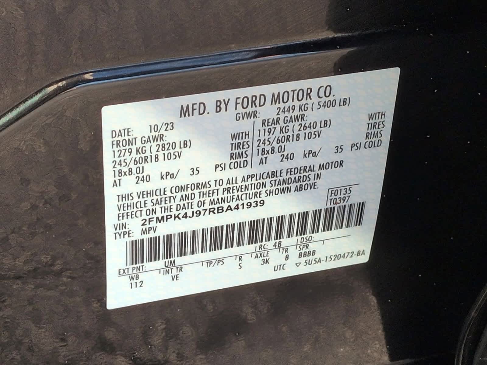 Thumbnail: 2024 Ford Edge - 36