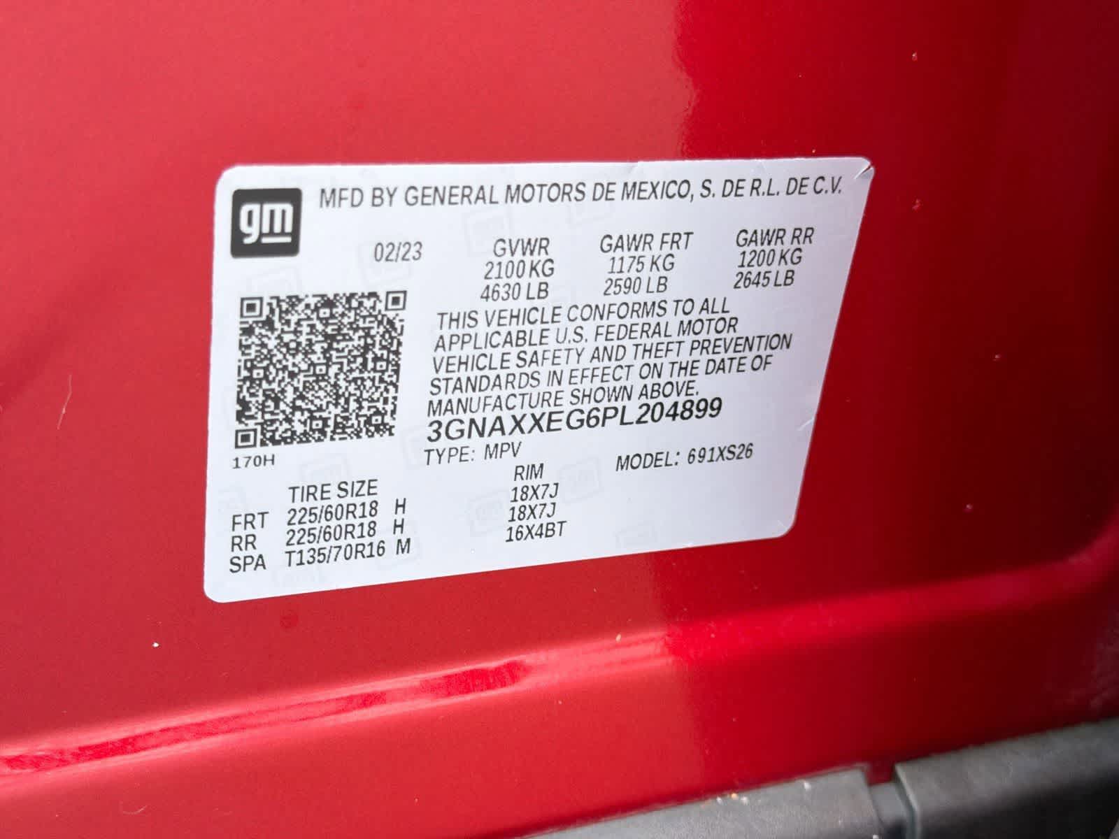 Thumbnail: 2023 Chevrolet Equinox - 36