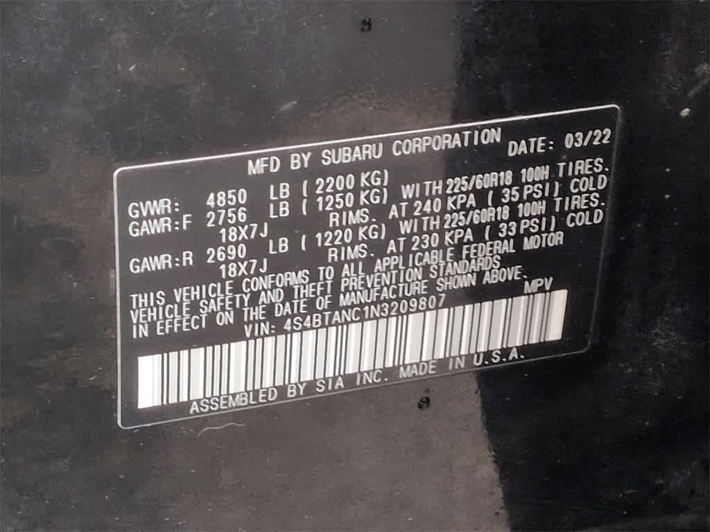 Thumbnail: 2022 Subaru Outback - 38