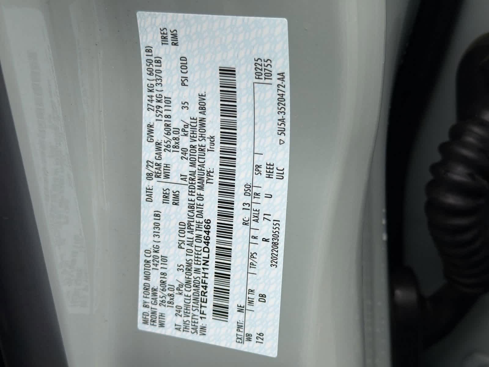 Thumbnail: 2022 Ford Ranger - 38