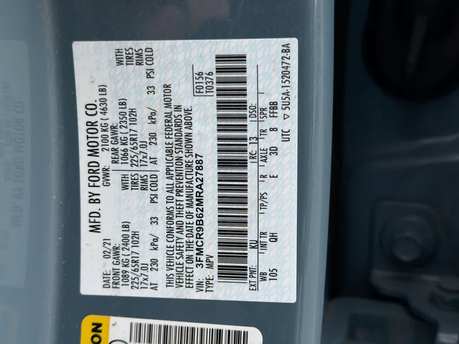 Thumbnail: 2021 Ford Bronco Sport - 36