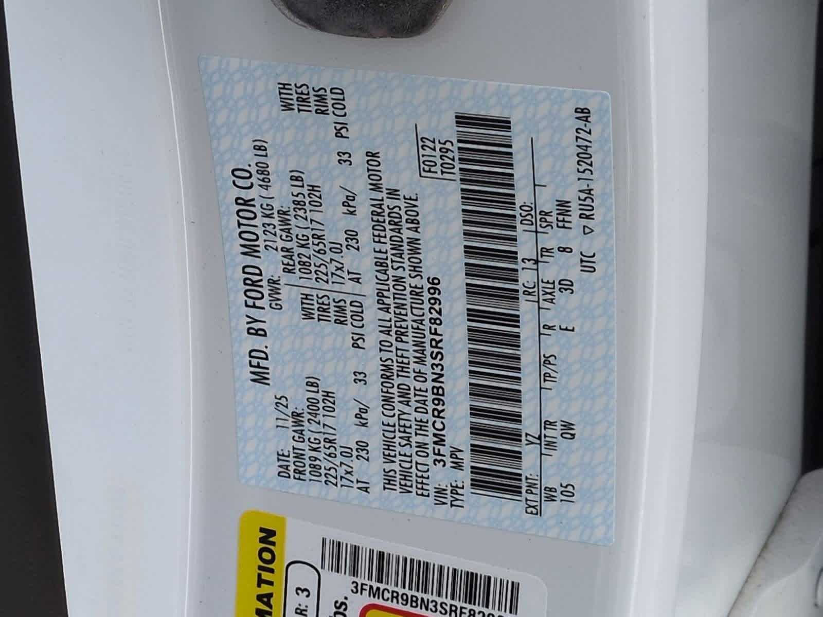 Thumbnail: 2025 Ford Bronco Sport - 37