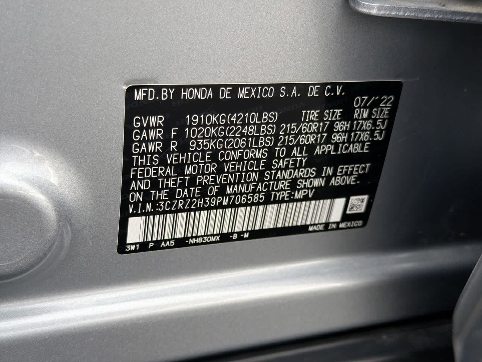 Thumbnail: 2023 Honda HR-V - 36