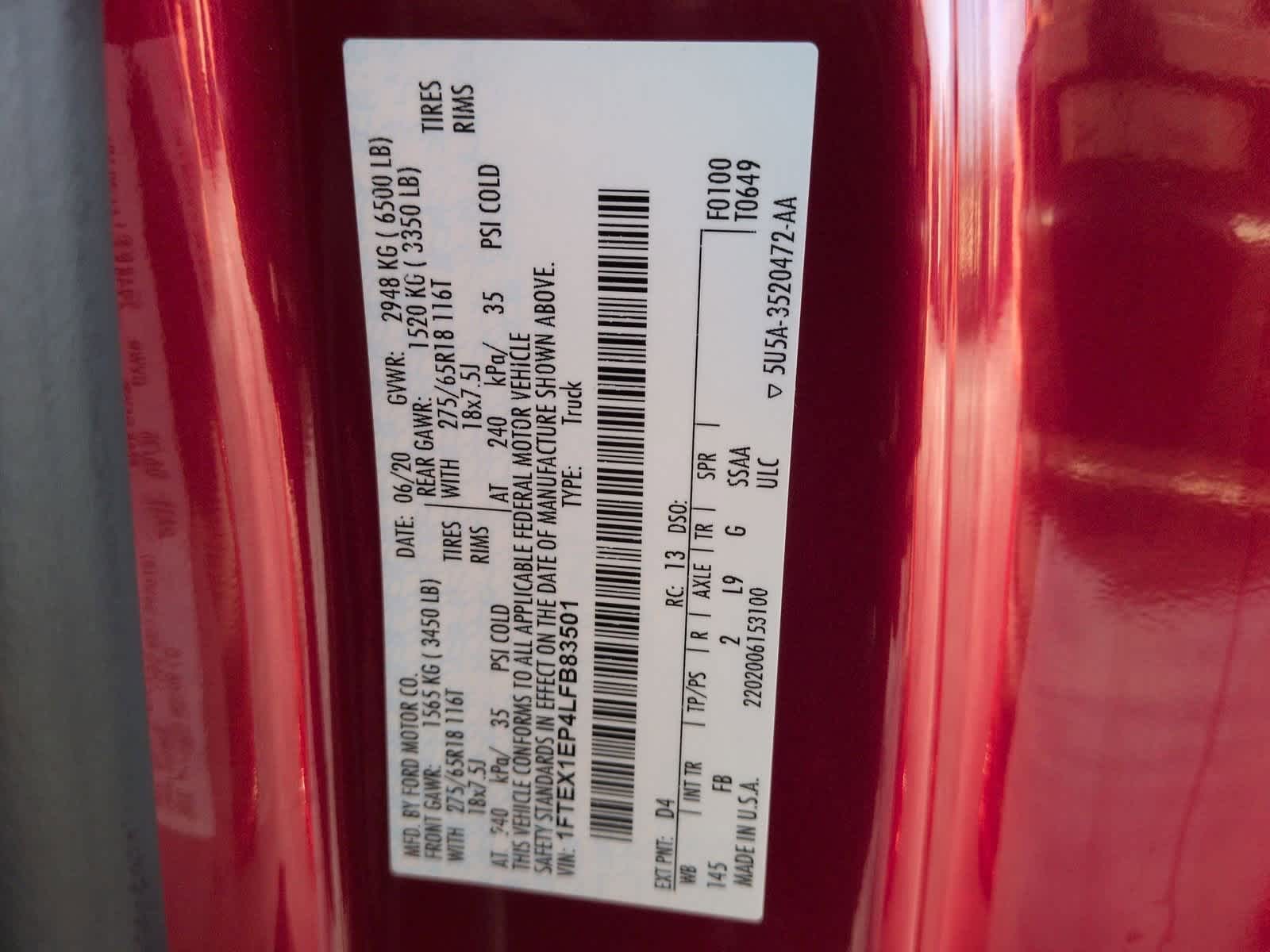 Thumbnail: 2020 Ford F-150 - 38