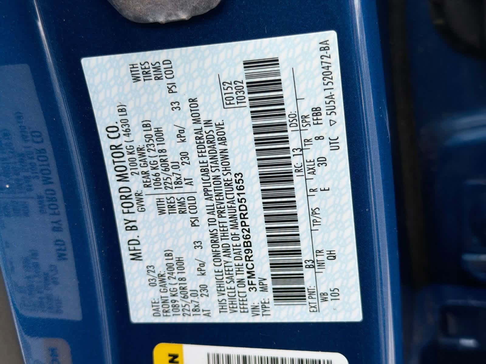 Thumbnail: 2023 Ford Bronco Sport - 37