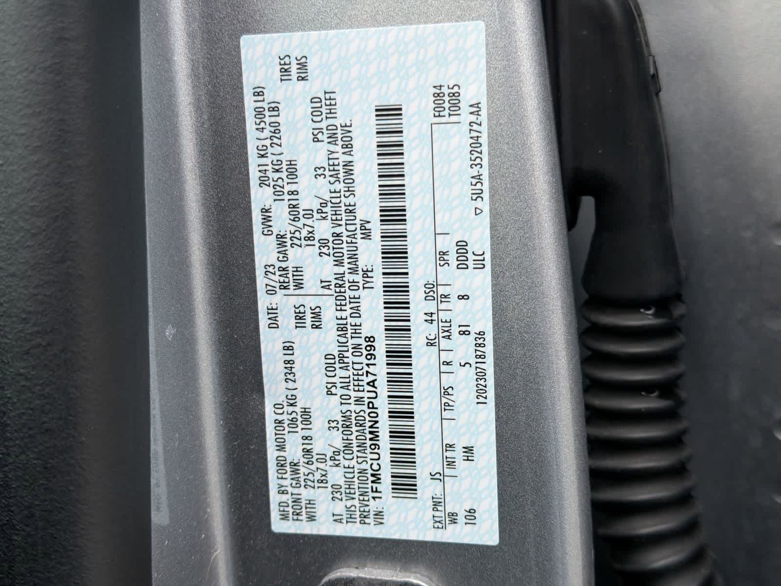 Thumbnail: 2023 Ford Escape - 39