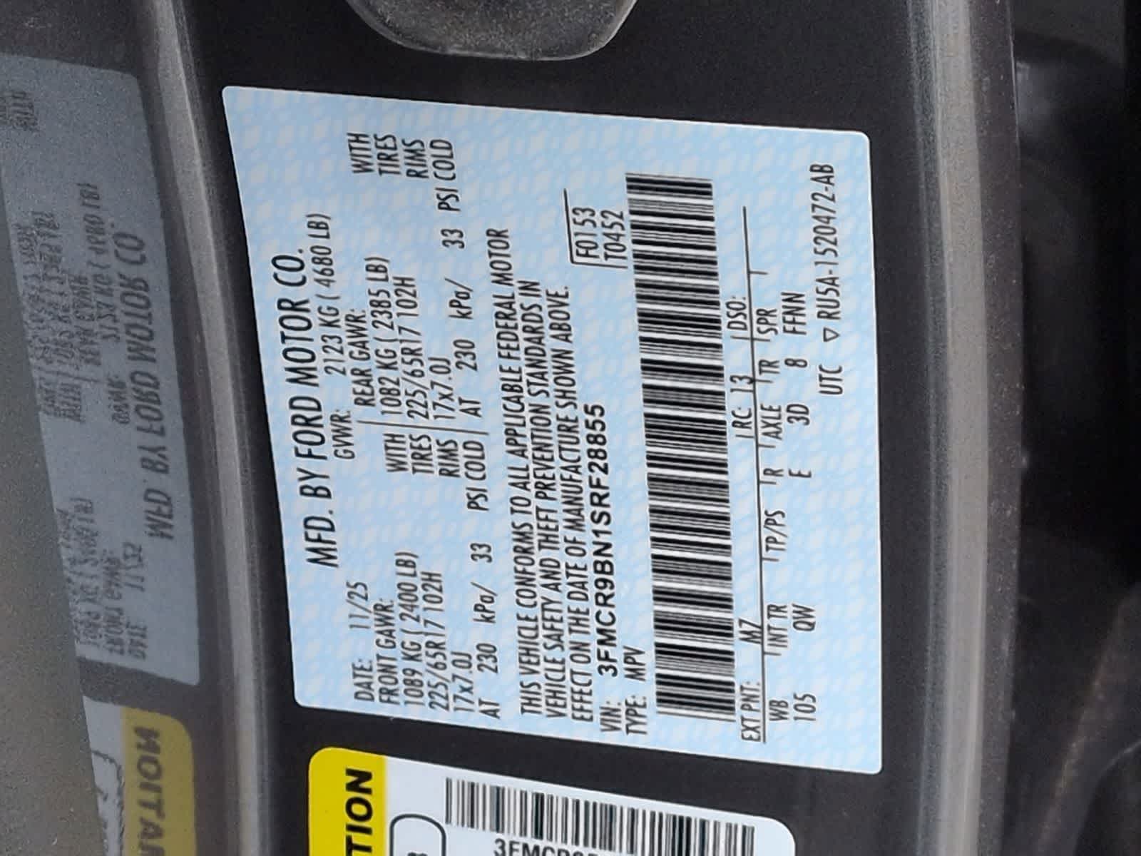 Thumbnail: 2025 Ford Bronco Sport - 36