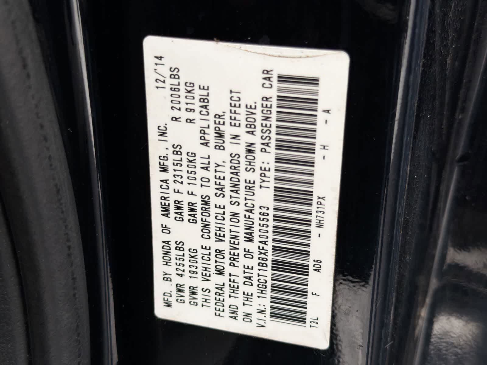 Thumbnail: 2015 Honda Accord - 37