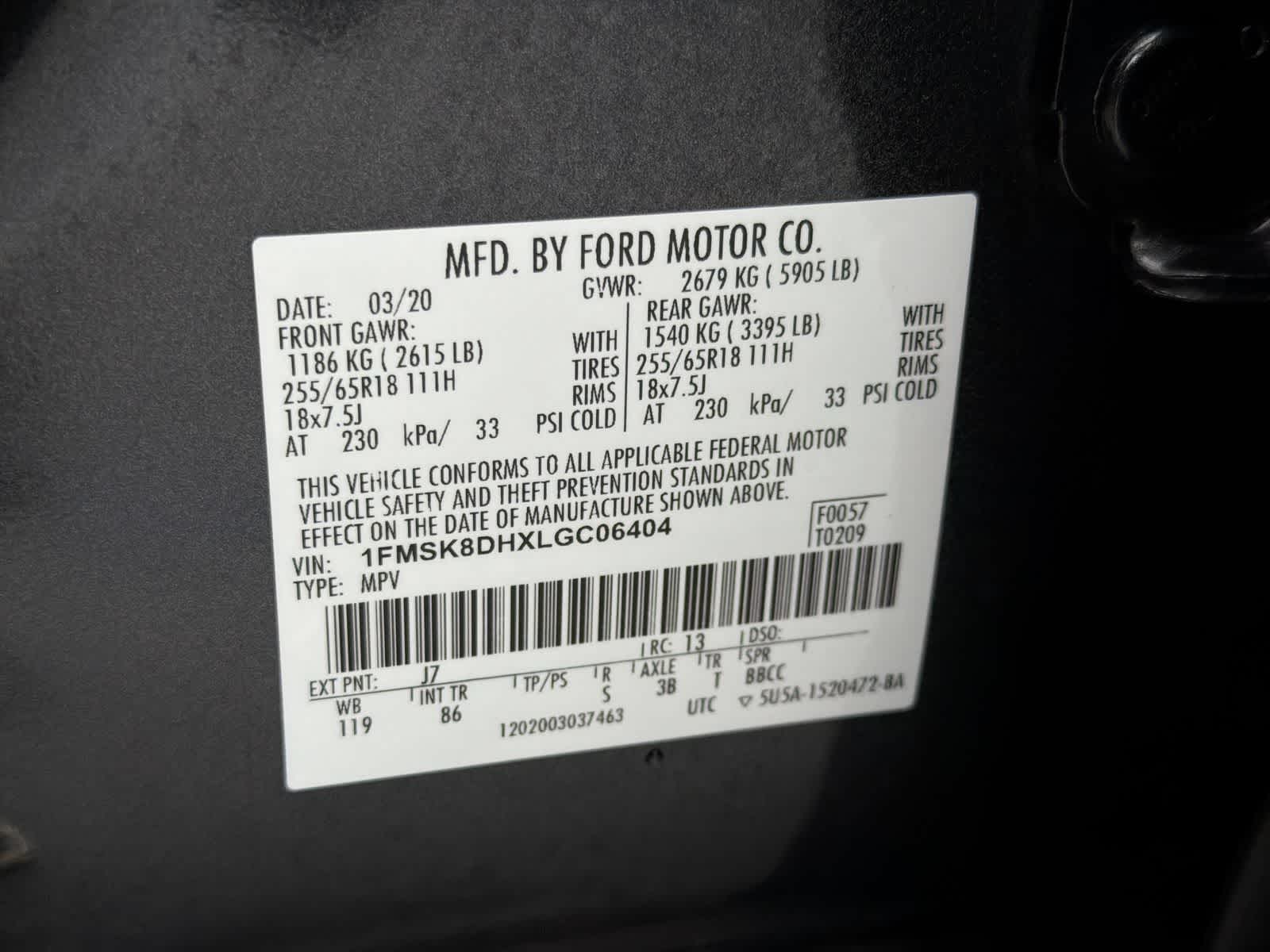Thumbnail: 2020 Ford Explorer - 37
